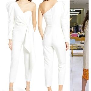Lavish Alice white jumpsuit